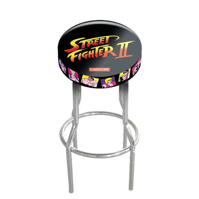 Arcade1Up Street Fighter Stool - كرسي ماكينة ألعاب